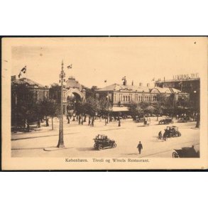 Kbenhavn - Tivoli og Wivels Restaurant - D.F. 20