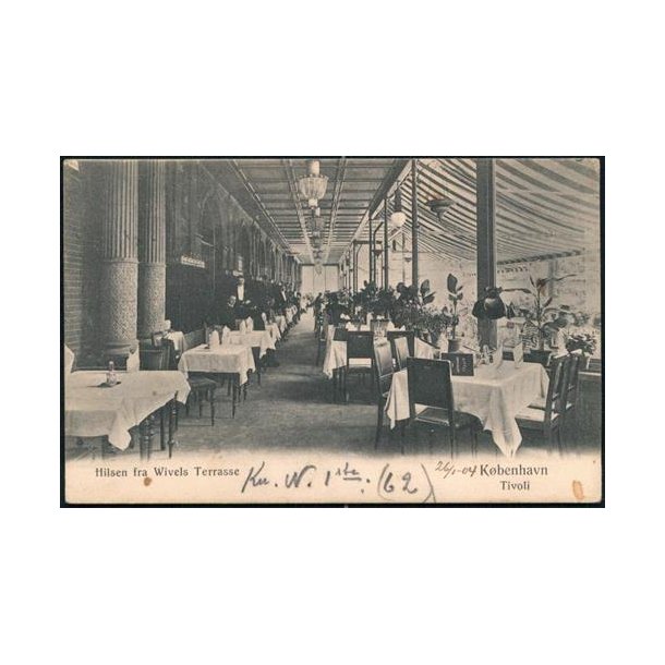 Hilsen fra Wivels Terrasse - Tivoli - u/n