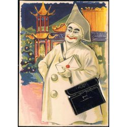 Kbenhavn - Tivoli - Pjerrot med Billedtaske -C.O.