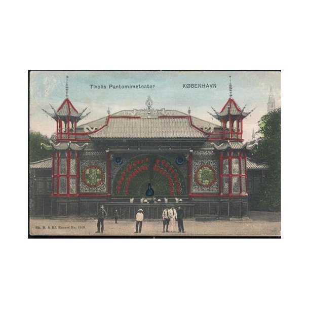 Tivolis Pantomimeteater - Kbenhavn - Sk.B.&amp; Kf.