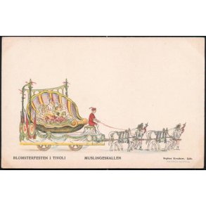 Blomsterfest i Tivoli - Muslingeskallen - P.A. u/n