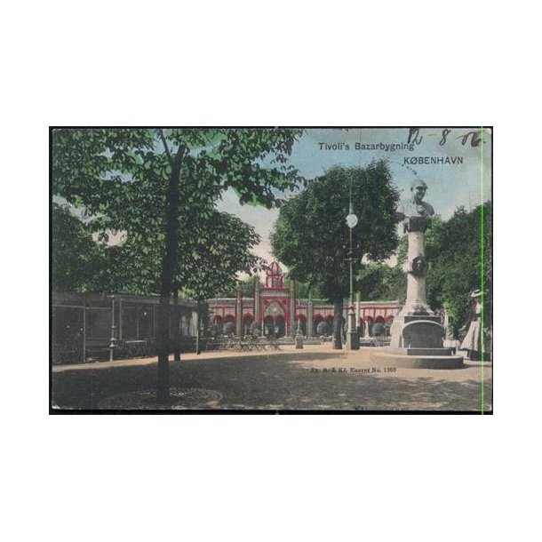 Kbenhavn - Tivoli Bazarbygningen - Sk.B. &amp; Kf