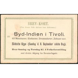 Hagenbecks Udstilling Syd Indien i Tivoli - A-G.