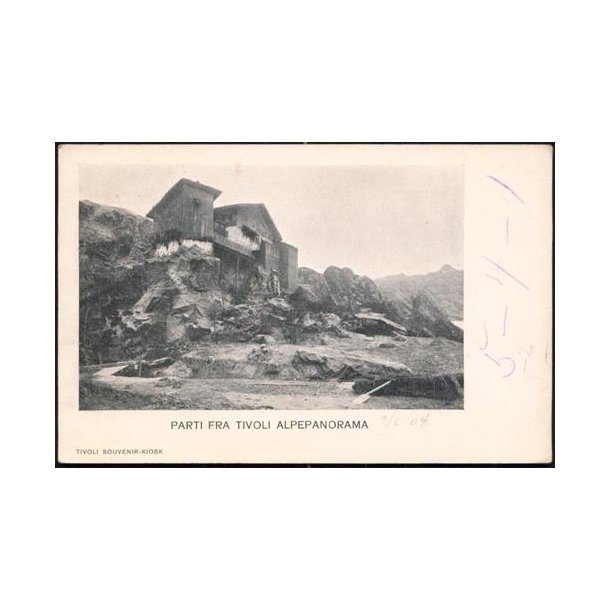 Parti fra Tivoli Alpepanorama - T.K. u/n