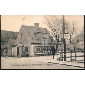 K&oslash;benhavn -Den gamle bev&aelig;rtning ved Langebro -F.B.