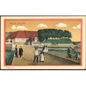 C. Bayer - Parti ved Langebro - A.Vincent 297/23 - Ubrugt