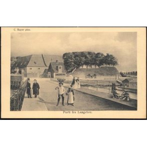C. Bayer - Parti fra Langebro - A.Vincent 24 - Ubrugt