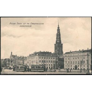 Nicolai Taarn set fra Christiansborg - DLC 982