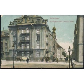Kbenhavn - Bredgade med Russisk Kirke -GM 3233