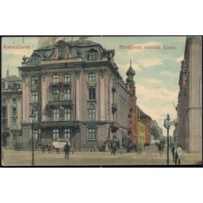 København - Bredgade med Russisk Kirke -GM 3233