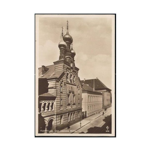 K&oslash;benhavn -Den Russisk Kirke - C.O. 508