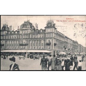 Kbenhavn - Ved la Reine med Frederiksborggade -