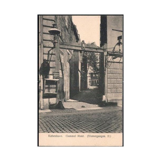 Kbenhavn - Gammel Mnt - (Vismergangen II)- F.B.