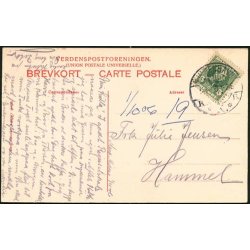 K.F.U.M.- Parti fra Gaarden, Hovedindgang - E.N