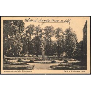 Kommunehospitalet - Parti af Patienternes Have -