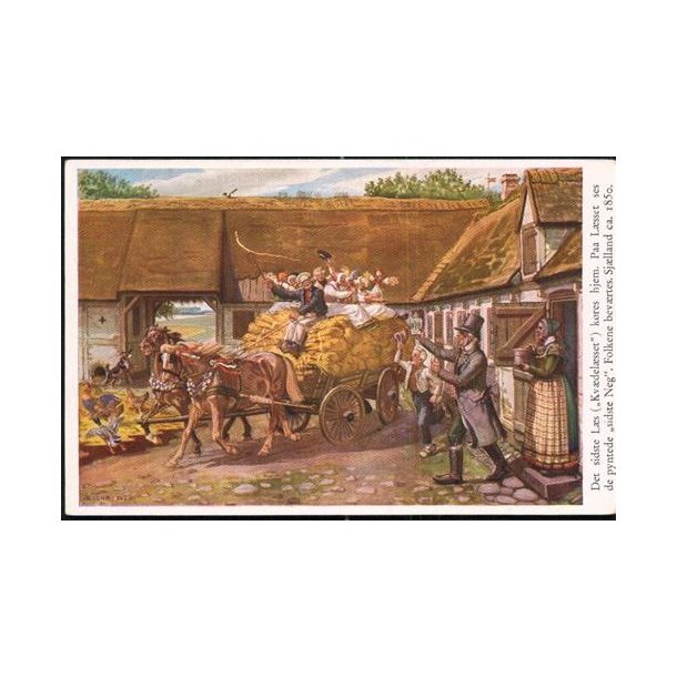 R.Christiansen - Det sidste L&aelig;s k&oslash;res hjem.