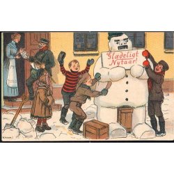 R.Christiansen -Gl&aelig;deligt Nytaar - u/n