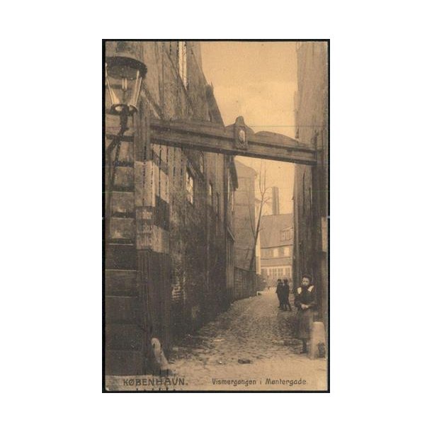 K&oslash;benhavn - Vismergangen i M&oslash;ntnergade -St.9383
