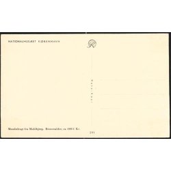 K&oslash;benhavn - Nationalmuseet- Mandsdragt.