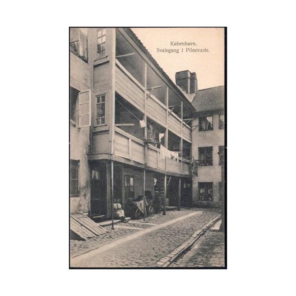 Kbenhavn - Svalegang i Pilestrde. F.B. 578