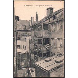 K&oslash;benhavn - Gaardparti i Pilestr&aelig;de. F.B. 597