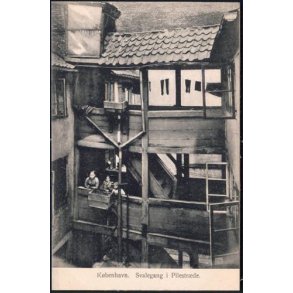 København - Svalegang i Pilestræde. F.B. 520