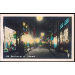 K&oslash;benhavn ved Nat - Pilestr&aelig;de. AATH 1005