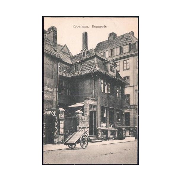 K&oslash;benhavn - Regnegade - F.B. 595