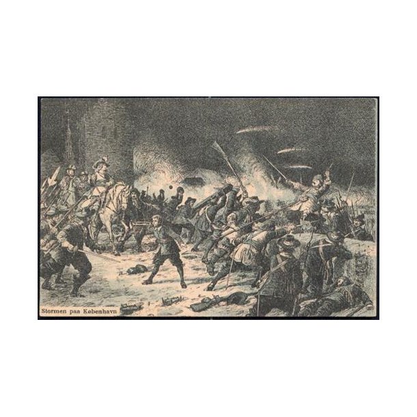 Stormen paa K�benhavn - (Stormgade) A.J. u/n