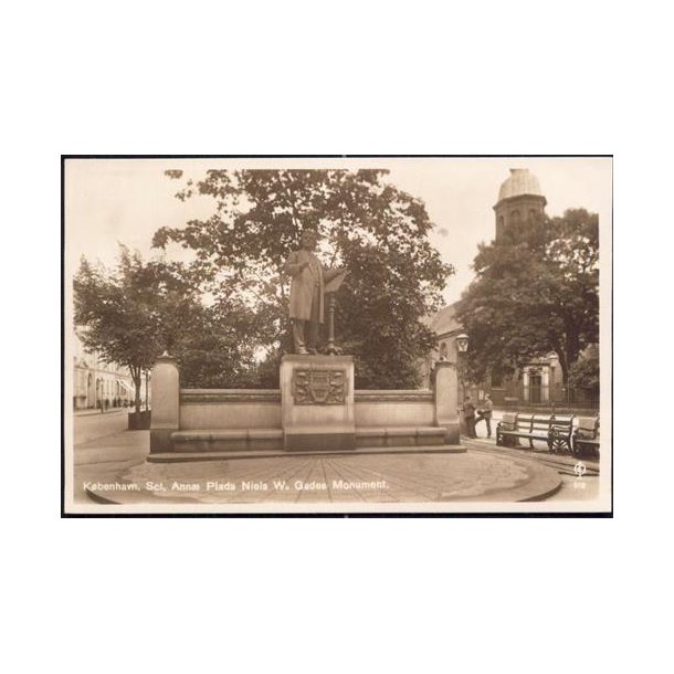 Sct. Ann&aelig; Plads Niels W.Gades Monument -C.O. 512