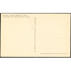 K&oslash;benhavn - Statens Museum for Kunst - J.M.927