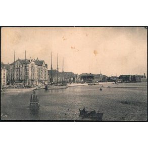 K�benhavn - Parti fra Havnen set fra Langebro.