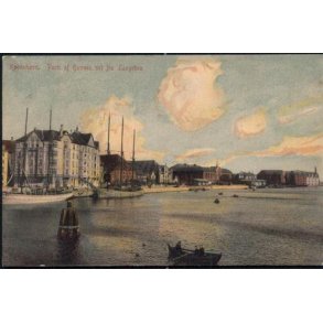 K�benhavn - Parti fra Havnen set fra Langebro.