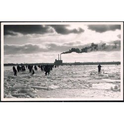 K�benhavn - Parti fra Havnen i is - Fotokort