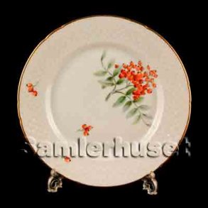 Rønnebær Tallerken Flad 21 cm.