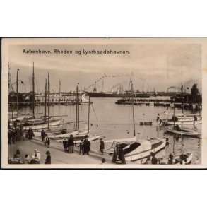 Kj�benhavn - Rheden og Lystbaadehavnen. A.V.62