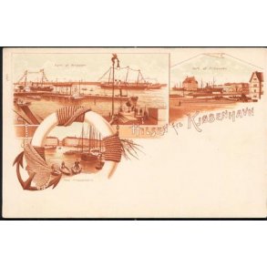 Hilsen fra Kjøbenhavn - Rheden - Knippelsbro