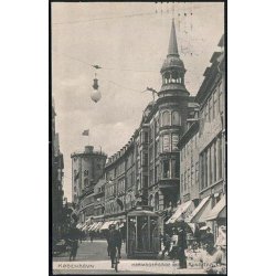 K&oslash;benhavn - K&oslash;bmangergade med Runde Taarn