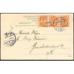 K&oslash;benhavn - K&oslash;bmangergade med Runde Taarn