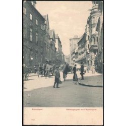 K&oslash;benhavn - K&oslash;bmangergade med Runde Taarn- 3317