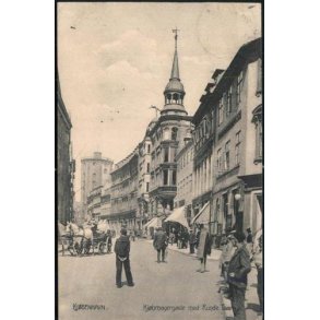 K&oslash;benhavn - K&oslash;bmangergade med Runde Taarn