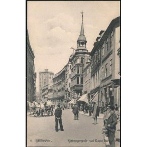 K&oslash;benhavn - K&oslash;bmangergade med Runde Taarn