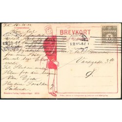 K&oslash;benhavn- K&oslash;bmagergade med Regensen- St 16590