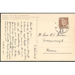 K&oslash;benhavn -Runde T&aring;rn set fra Regensgaarden. R.O.