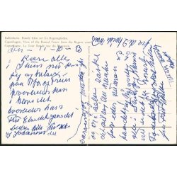 K&oslash;benhavn -Runde T&aring;rn set fra Regensgaarden. R.O.