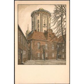 K&oslash;benhavn - Regensgaarden og Rundetaarn - u/n