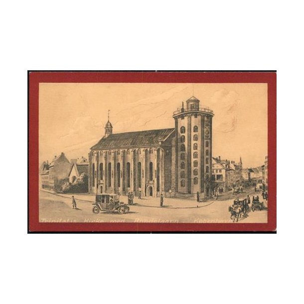 Trinitatis Kirke med Rundetaarn. D.L. 6