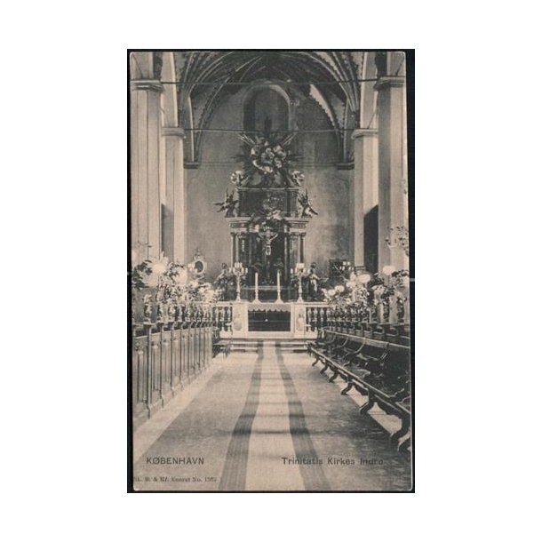 Trinitatis Kirke Indre - Sk.B.& Kf. 1563