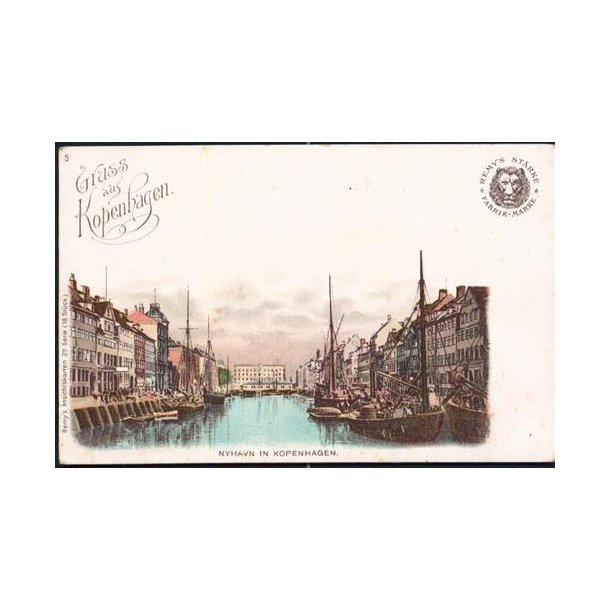 Gruss Aus Kopenhagen - Nyhavn in Kopenhagen