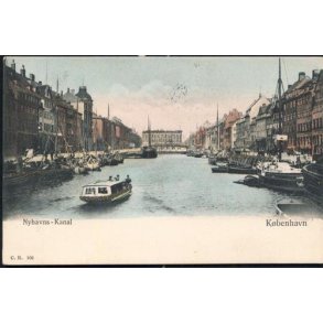 K&oslash;benhavn - Nyhavn Kanal - Glimmer. C.R. 106